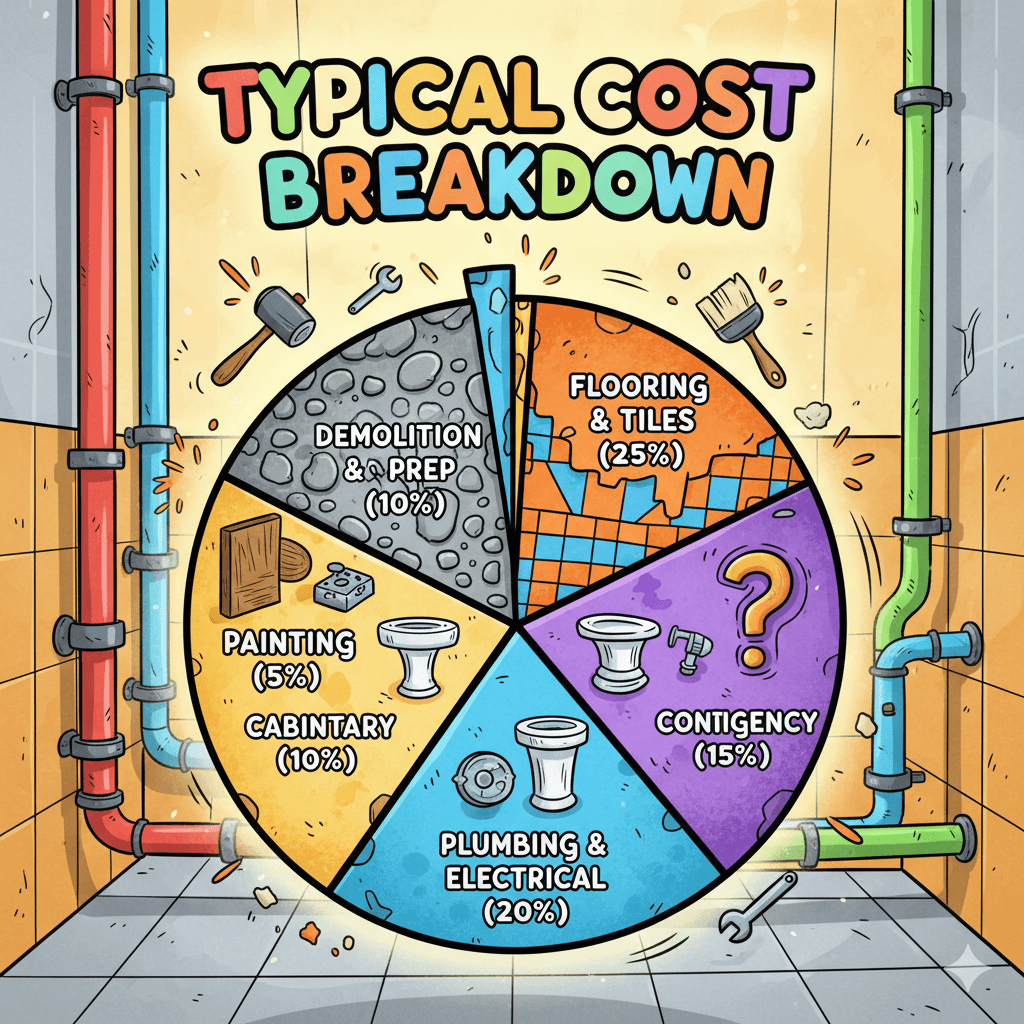 Cost of Bathroom Renovations Calculator